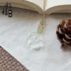Colar com Pingente de Cabeça de Gato Pedra Olho de Gato Corda Trançada, Corrente Multicolorida Fofa para Clavícula de Gato, Acessórios Simples para Meninas, Atacado