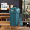 Nueva Taza de Café Octagonal de Doble Capa de Acero Inoxidable 304, de 4ª Generación, Portátil para Coche, Hogar, Exterior, Taza Térmica Portátil
