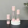 Frascos a vácuo de 15ml 30ml 50ml, frascos externos, sérum AS, creme facial, loção, produção de amostras personalizadas, exportação transfronteiriça, frascos para subembalagem