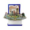 Libro desplegable pop-up tridimensional de la Gran Muralla Llavero de dinosaurio y baloncesto Colgante para mochila Modelo Juguete Regalo al por mayor