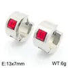 Nuevos Pendientes de Acero Inoxidable Hao Yi para Mujer, Estilo Ins Diseño Minimalista con Circonita Incrustada, Pendientes Unisex Simples