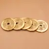 Moedas Grandes e Grossas de Latão para Ofertas em Templos, Moedas de Cobre Antigo Imitação dos Cinco Imperadores, Especificamente para as Dinastias Kanton e Shunzhi, Usadas para Proteção de Soleira de Porta