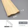 Nueva Moldura de Techo de Madera Maciza Estilo Chino, Línea de Esquina para Techo Plano, Línea en Forma de L, Línea en Forma de 7, Tira de Borde para Pared de Fondo de Sala de Estar