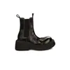 Botas de Invierno Nuevas Estilo Celebridad de Internet, Cortas, de Suela Gruesa, Elásticas, Tipo Chimenea para Mujer con Tacón Grueso, Adecuadas para Uso en Exteriores con un Toque de Alta Gama
