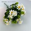 Margaritas Simuladas, Flores Falsas, Flores Artificiales, Muebles para el Hogar para Sala de Estar, Decoraciones de Mesa, Arreglos Florales Paisajísticos para Bodas Hechos a Mano