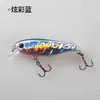 Isca de Minnow de Lançamento Longo, Flutuante Lento, em Estoque, Transfronteiriça, 6,5cm/7,5g, Isca Artificial para Lúcios e Robalos