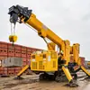 Guindaste Aranha Telescópico Multi-Seção de 3 Toneladas para Manuseio de Equipamentos de Mina de Carvão e Instalação de Estruturas de Aço para Construção, Diretamente da Fábrica Fonte