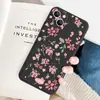 Lista de Comercio Exterior Rosa Suave Verano Floral Manzana 17 Funda para Teléfono iPhone 15 Pro Max Cubierta Protectora