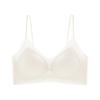 Base Líquida Ultra Fina Refrescante Sem Costura Respirável Push-Up Pequeno para Seios Íntimos Femininos Alças Finas Costas Bonitas Colete Esportivo Sutiã Verão