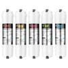 Máquina de Ultrafiltración Universal de 10 pulgadas Conexión Rápida Integrada Algodón PP Carbón Activado Juego Completo Filtro de Cinco Etapas Purificador de Agua Filtro para Uso Doméstico