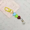 Chaveiro Coração de Celebridade da Internet Transfronteiriça Pingente de Mochila para Casal Estudante Chaveiro de Menina Acessórios DIY Presente Venda por Atacado