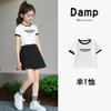 Falda Corta Elegante para Niñas 2025 Nueva Moda Verano Deportes Ropa Exterior Media Falda Pantalones Estilo Academia Infantil Falda Plisada