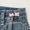 Saia Apertando Cintura Artefato Jeans Cintura Mudança de Tamanho Fivela de Cintura Broche Feminino Alfinete Botões Fixos Anti-corrida
