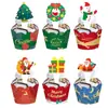 Banner de Natal para Novo Produto da Amazon Transfronteiriço Tema de Feriado Artigos para Festa Conjunto de Bandeira e Flores de Natal Decoração