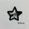 Pasador de Estrella de Dopamina de 4 cm para Mujer 2025 Pinza para el Cabello de Moda para Flecos Pinza Bb Accesorio para el Cabello