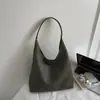 Nova Bolsa de Ombro Casual Retrô Texturizada Outono e Inverno Bolsa de Axila Personalizada 2025 Tendência Feminina Bolsa de Grande Capacidade