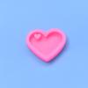 Diy epóxi amor chaveiro molde de silicone Cristal amor fondant decoração bolo molde de cozimento em estoque