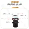 Luz Subterránea Impermeable para Exteriores 1W3W6W9W18W Luz de Piso Empotrada Césped Acero Inoxidable LED Foco Subterráneo Redondo