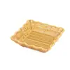 Canasta de Frutas para Snacks, Plato de Frutas, Cesta Coladora, Bol para Frutas Tejido de Mimbre Artificial, Plato de Exhibición Estilo Lujo Ligero, Plato para Dulces para Uso Doméstico