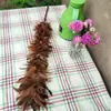 Plumero con Plumas Reales Engrosadas Hecho a Mano para Uso Doméstico y de Coche para Eliminación de Polvo de Bodas y Año Nuevo y Tareas del Hogar Plumero Zen Antiguo