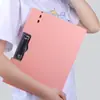 Carpeta de Secretario al por Mayor de Fábrica A4 Espuma Archivo Contrachapado Clip Libro de Información Horizontal Suministros de Oficina para Estudiantes Papelería