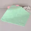 Toalha Quadrada para Lavar Louça com Renda Embossada de Microfibra Urso Macia Absorvente Sem Fiapos Lenço Doméstico Infantil Toalha Pequena