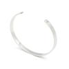 Pulsera Abierta de Acero de Titanio Personalizada de Dongguan Brazalete de Acero Inoxidable Joyería Transfronteriza al por Mayor Joyería de Letras DIY