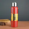 Taza Aislada Transfronteriza, Botella de Agua Deportiva de Gran Capacidad, Botella de Acero Inoxidable 304 para Viaje en Coche, Vaso de Agua Portátil para Exteriores para Hombres y Mujeres