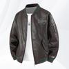899 # M-8XTransfronterizo 2025 Nueva Chaqueta de Cuero de Gama Alta Estilo Americano High Street Chaqueta de Cuero Chaqueta para Hombre Estilo Japonés Moda