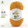 Hilo de Algodón Leche de Cinco Hebras Ruoyu 100g Hecho a Mano DIY Hilo para Muñecas Bebés Ganchillo Ramo Manta Venta al por Mayor