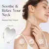 Tabla Raspadora de Acero Inoxidable con Forma de Corazón, Tabla Raspadora Facial, Raspador de Puntos Negros, Cuchillo Fascial con Forma de Corazón, Herramienta de Belleza para Masaje Facial