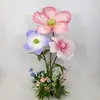 Flores grandes de arte en papel para accesorios de fotografía, decoración de escenas con flores artificiales, flores falsas para exhibición y decoración de centros comerciales