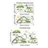 DINOSAURIO acuarela dinosaurio planta pegatinas transfronterizas removibles habitación infantil diseño educación temprana pegatinas de pared MUP1692