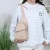 2026 Bolso de Pecho Deportivo Casual Estilo Coreano Nuevo para Mujer, Bolso Cruzado Ligero, Moderno y Sencillo, Bolso para Teléfono Móvil de Gran Capacidad para Uso al Aire Libre