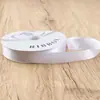 Cinta de Raso de Color Puro de 2.5cm Cinta de Poliéster 80 Yardas Ramo de Flores Paquete Cinta de Flores Cinta Cinta para Empaque de Pastel Lazo