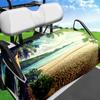 Funda de Asiento para Coche de Golf Manta Toalla para Asiento de Coche de Golf Fácil de Limpiar e Instalar Funda para Asiento de Árbol de Coco
