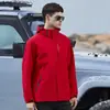 Chaqueta de concha dura a prueba de viento e impermeable para otoño e invierno 2026 para mujer, diseño tres en uno con forro polar, adecuada para senderismo y montañismo, también disponible para hombres