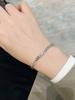 Europa y Estados Unidos joyería de moda transfronteriza diseño nicho de lujo ligero sensación de alta gama pulsera de diamantes exquisita muy fina