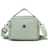 2026 Nuevo Bolso de Hombro Versátil de Moda para Mujer Bolso Cuadrado Pequeño Simple Casual Bolso de Tela de Nailon Resistente al Agua