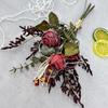 Ventas Directas de Fábrica Puntos de Flores Otoño Seco Arreglo Floral Manuscrito Accesorios Flores Decoración de Boda Flores Hogar Hechas a Mano Flores Falsas
