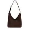 2026 Otoño Invierno Nuevo Bolso de Hombro Único de Ante Peludo con Estampado de Leopardo Bolso Tote Grande de Capacidad para Mujer Bolso de Axila Bolso de Compras para Mujer