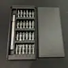 Chave de Fenda Magnética de Precisão 24 em 1 Reparo Conjunto Multiuso Ferramenta Conjunto de Chaves de Fenda para Reparo e Desmontagem de Celular