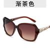 Gafas de Sol Transfronterizas Europeas y Americanas Retro Marco Grande Gafas de Sol para Hombres y Mujeres Fabricante en Stock Anti-UV Marco Ovalado