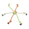 Nuevos Juguetes para Mascotas Transfronterizos, Juguetes de Cuerda de Algodón de Seis Bolas para Morder y Resistentes a la Mordida, Juguetes y Suministros para Perros Pequeños y Medianos