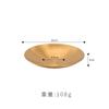 Dispensador de Huesos de Acero Inoxidable 304 Bandeja de Basura para Mesa de Comedor Bandeja de Desechos para Escritorio Bandeja de Huesos para el Hogar Bandeja para Snacks Bandeja Pequeña
