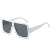 Nuevo Estilo Gafas de Sol Cuadradas Personalizadas de Una Pieza de Montura Grande Ins Moda Europea y Americana Sesión de Fotos Callejera al Aire Libre Gafas de Sol Resistentes a los Rayos UV