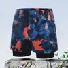 Trajes de Baño para Adultos Más Vendidos para Hombre Doble Capa Pierna Recta Antivergüenza Sueltos Tallas Grandes Traje de Baño para Aguas Termales Venta al por Mayor Personalizada