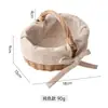 Cesta de armazenamento trançada para casa, cesta de vime, cesta de armazenamento de frutas e vegetais de rattan, cesta de ovos para piquenique, cesta de flores portátil