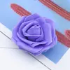 8cm Cabeça de Flor Artificial de Espuma Rosa Pe Arco de Flores para Casamento Buquê de Mão Caixa de Doces de Casamento Bola de Flores Fornecimento de Fábrica