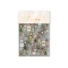 Tomoni Pegatinas para Manicura Finas y Resistentes Estilo DIY Nuevo Estilo Europeo y Americano Pegatinas para Uñas Chinoiserie Pegatina de Joyería de Oso Retro Material